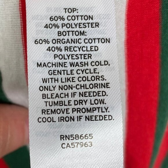 NEW Nordstrom BP‎ Hang Out Cotton Blend Pajama Shirt Striped Size M Pyjama Top - Picture 6 of 8